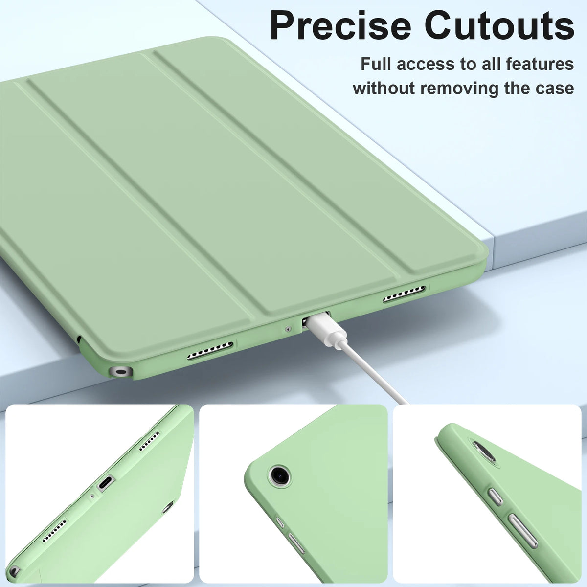 Tri-Fold Protective Case for Samsung Galaxy Tab A9+ 11"