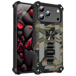 Shockproof Military Camouflage TPU Magnetic Armor Case for iPhone 17 Series