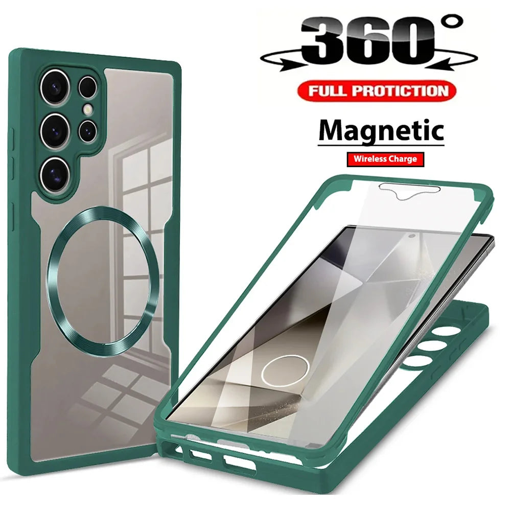 360° Full-Body Magnetic Case for Samsung Galaxy S26 Series