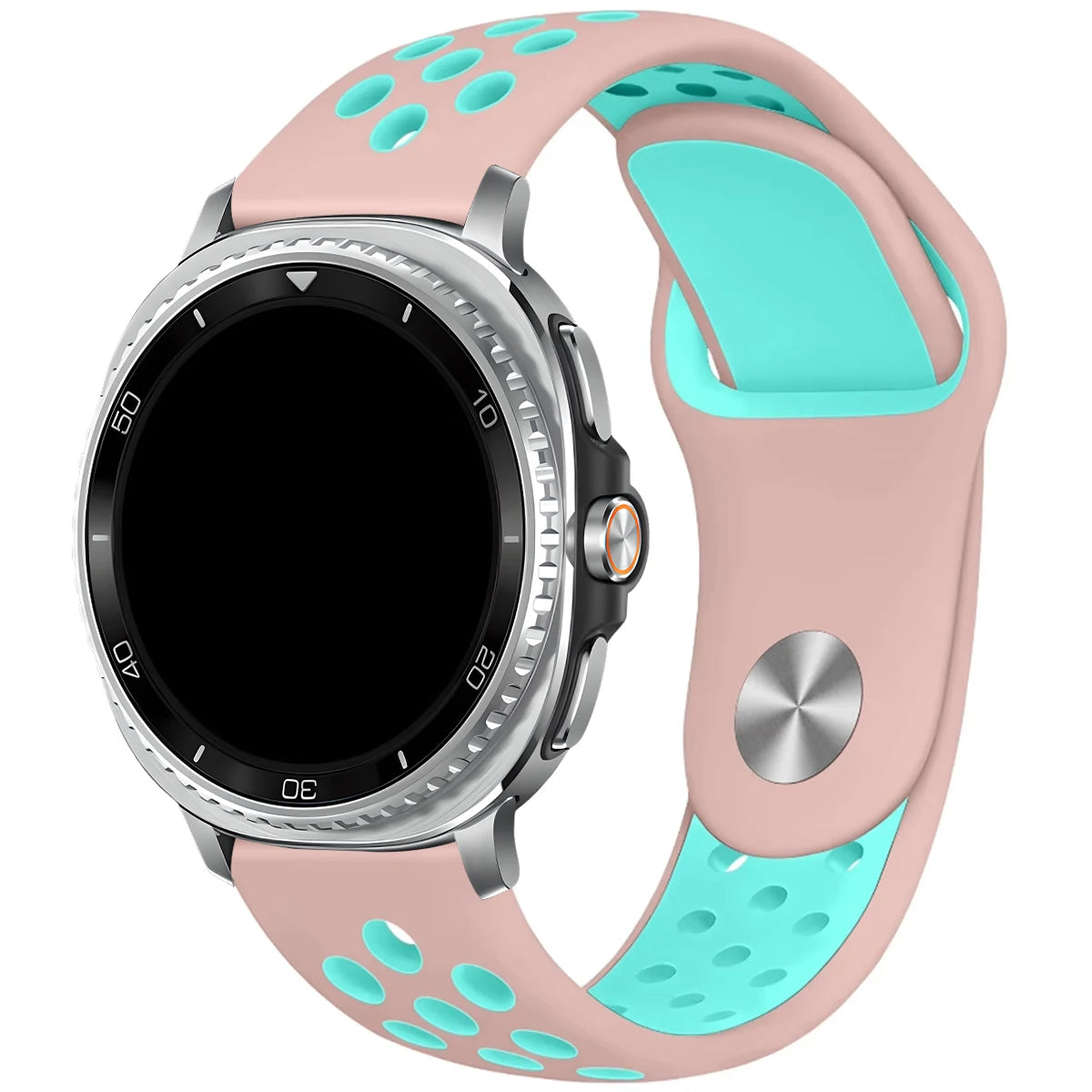 Dual Color Soft Silicone Sport Band for Samsung Galaxy Watch 8 & Galaxy Watch 8 Classic