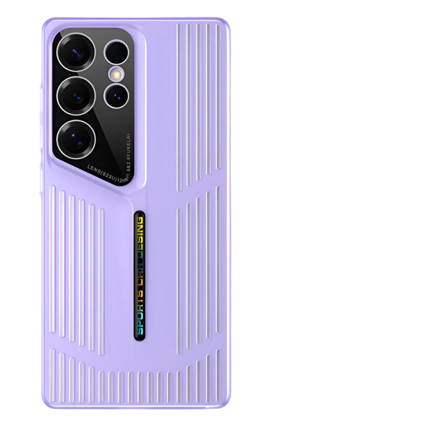 Breathable Translucent Phone Case with Heat Dissipation for Samsung Galaxy S25 Series