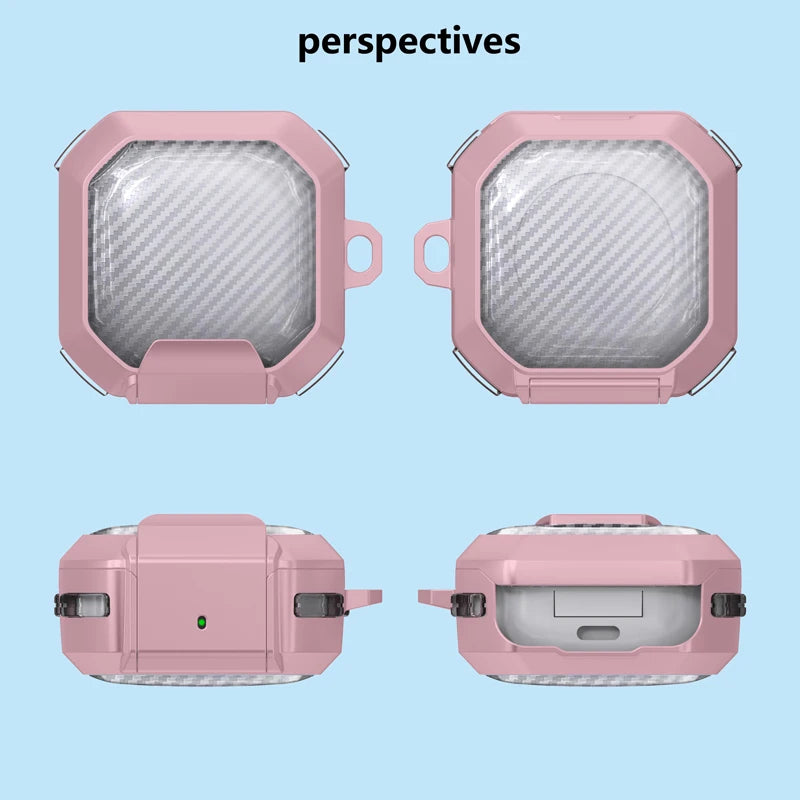 Double-Sided Transparent Case for Samsung Galaxy Buds FE