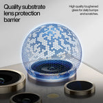 Tempered Glass Camera Lens Protector for Samsung Galaxy S24 Series