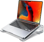 Ergonomic Aluminum Laptop Stand with Cooling Ventilation