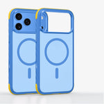 Matte Polycarbonate MagSafe Case with Shockproof TPU Bumper for iPhone 18 Series