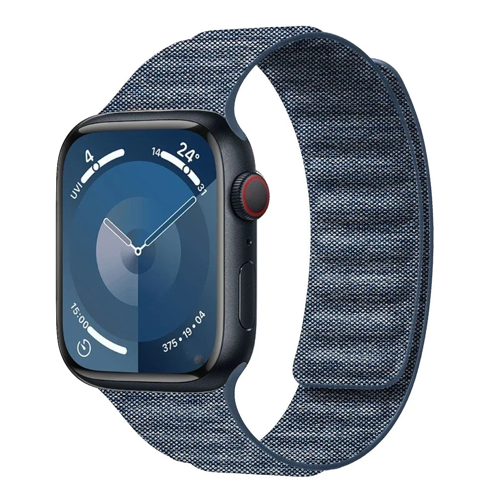 Casual Denim Magnetic Band for Apple Watch