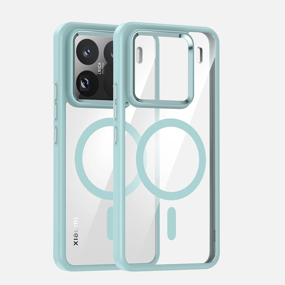 HD Transparent Magnetic Case for Xiaomi 15 / 15 Pro