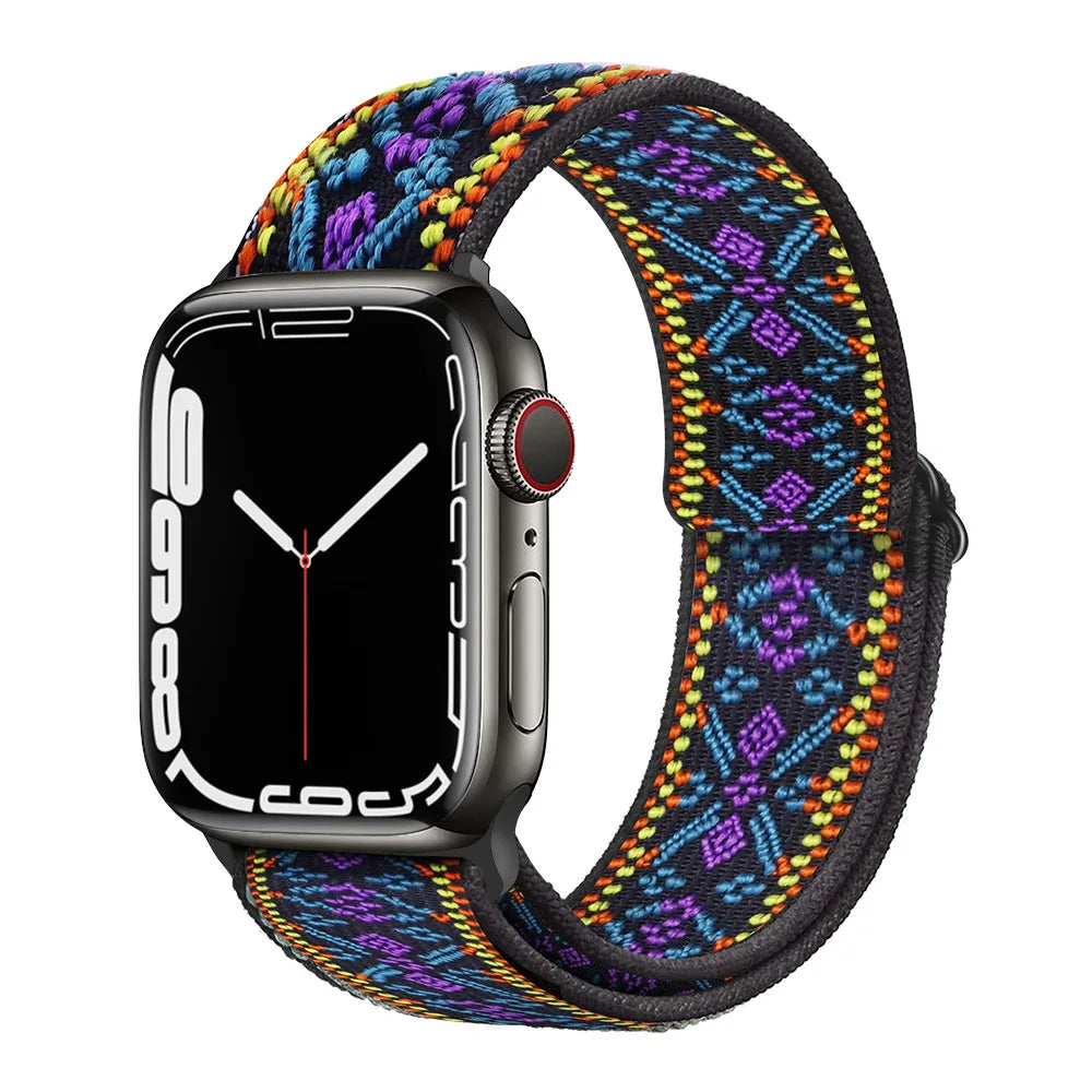 Premium Nylon Replacement Strap for Apple Watch