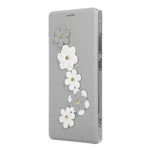 Samsung Galaxy S26 Series 3D Floral Magnetic Leather Case