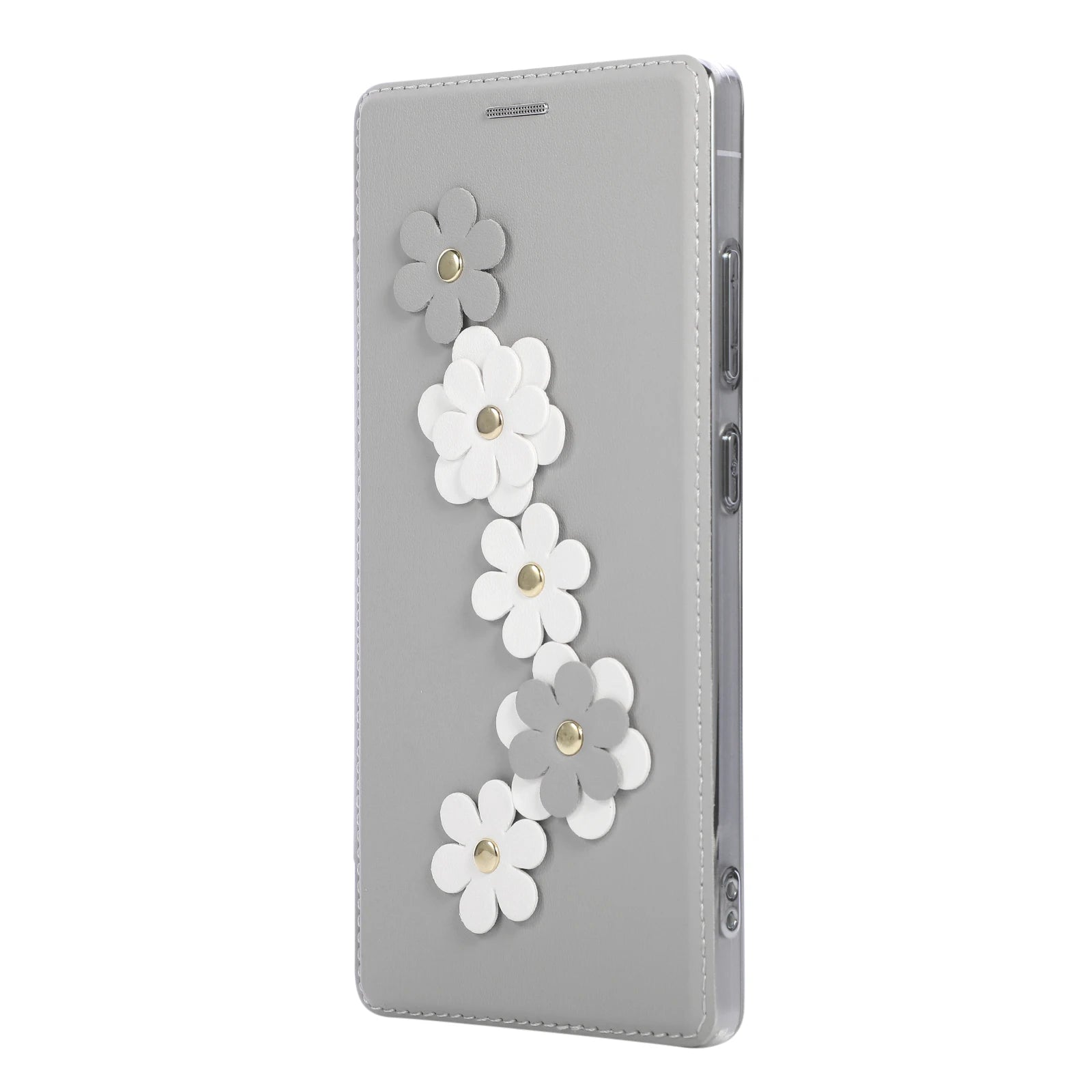 Samsung Galaxy S26 Series 3D Floral Magnetic Leather Case