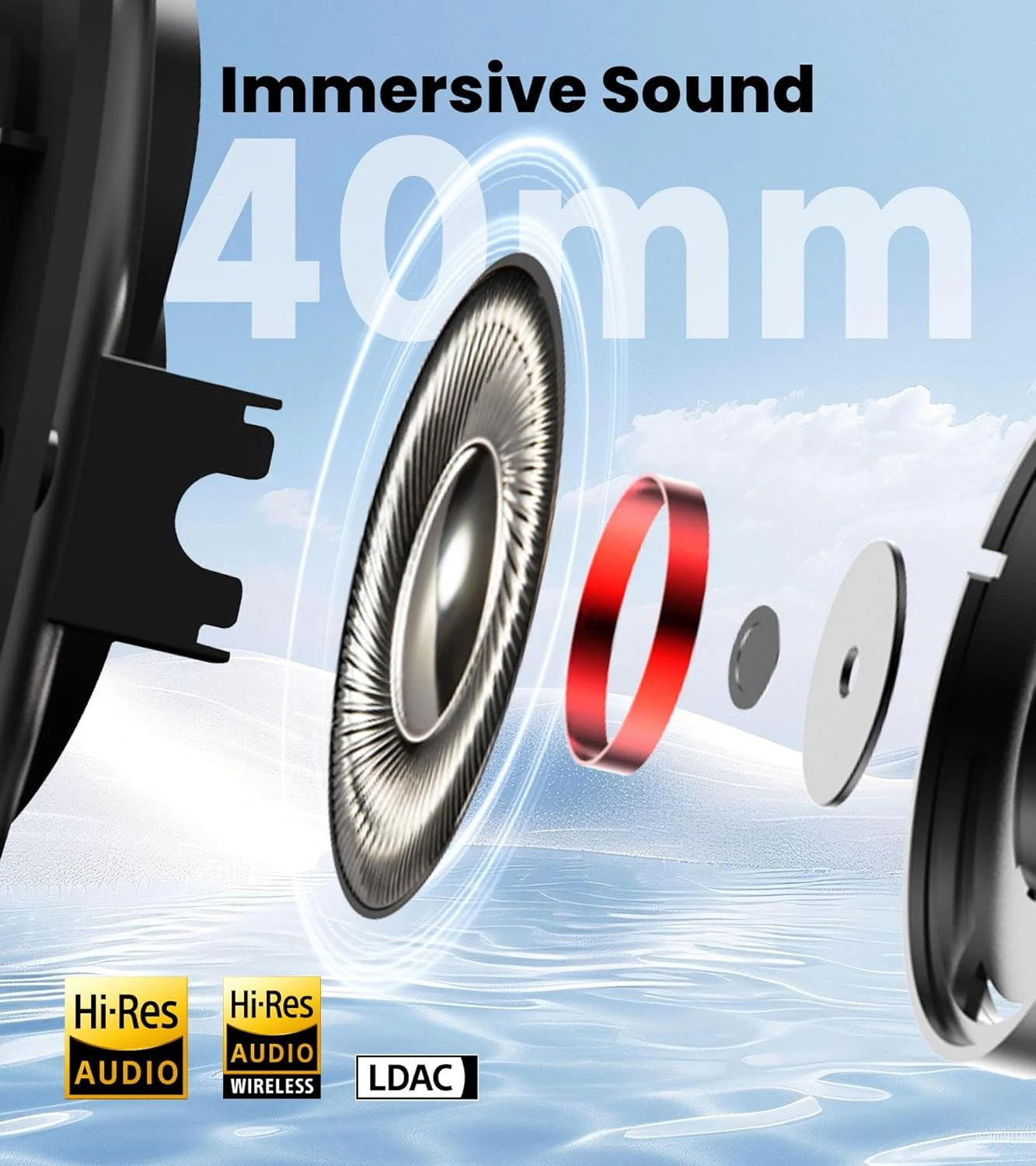 Edifier W80 Active Noise Cancelling Headset With 65-Hour Battery