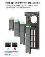TEUCER PCIE 5.0 to M.2 NVMe Expansion Card
