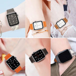 Premium Classic Leather Watch Strap for Apple Watch