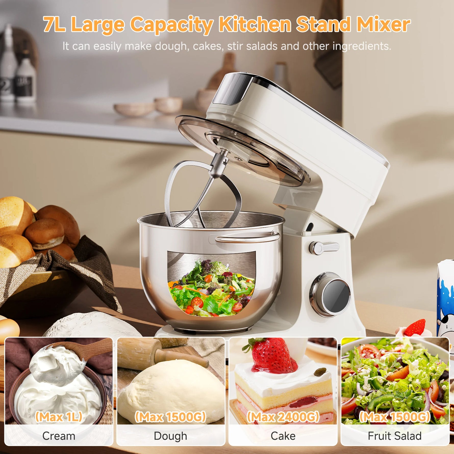 BioloMix 7L Multifunction Kitchen Mixer