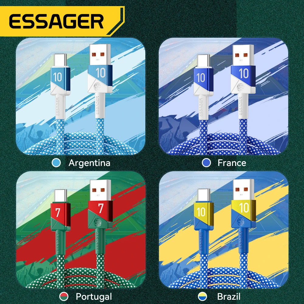 Essager 100W 7A USB-C Fast Charging Cable