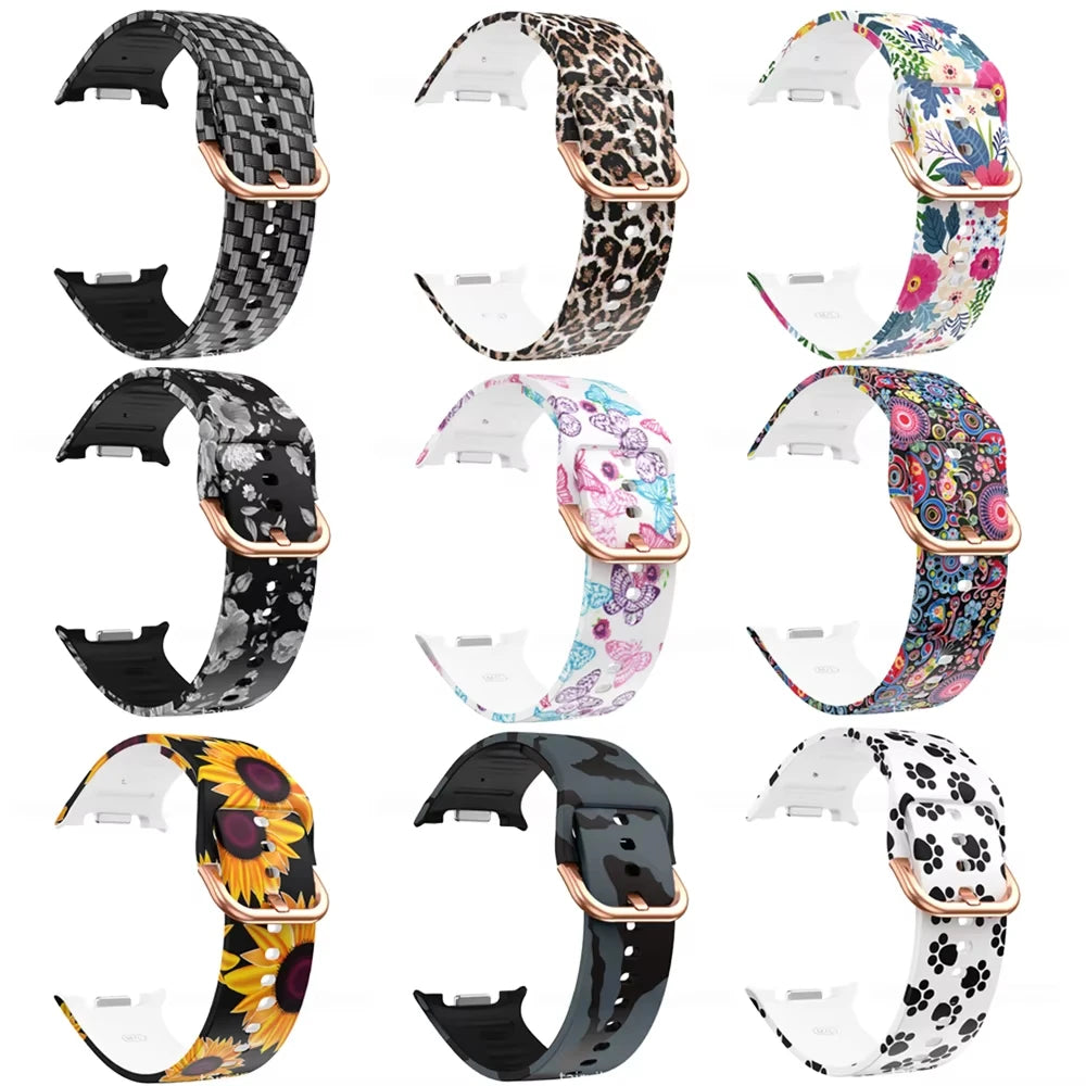 Printed Sport Band for Samsung Galaxy Watch 8 and  Galaxy Watch 8 Classic