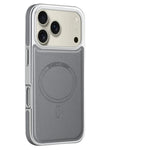 Luxury Plating Frame PU Leather Shockproof MagSafe Case for iPhone 17 Series