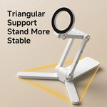 Magnetic 360° Rotating Phone Tripod Stand