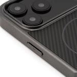 Carbon Fiber Texture TPU+PC Shockproof MagSafe Case for iPhone 17 Series