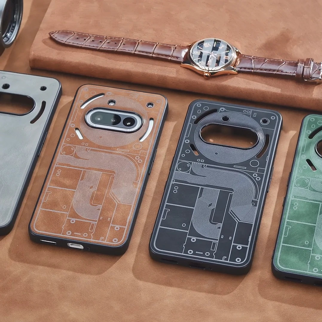 Frosted Matte Leather Case for Nothing Phone 3a / 3a Pro