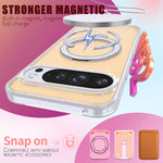 Google Pixel 9 Series Magnetic Protective Case with Ring Holder