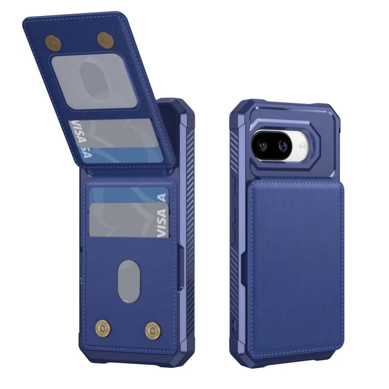 Premium Wallet Case with RFID Protection & Card Holder for Google Pixel 9a