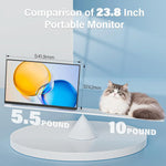 AHXJKA 23.8-Inch 100Hz Portable IPS Monitor