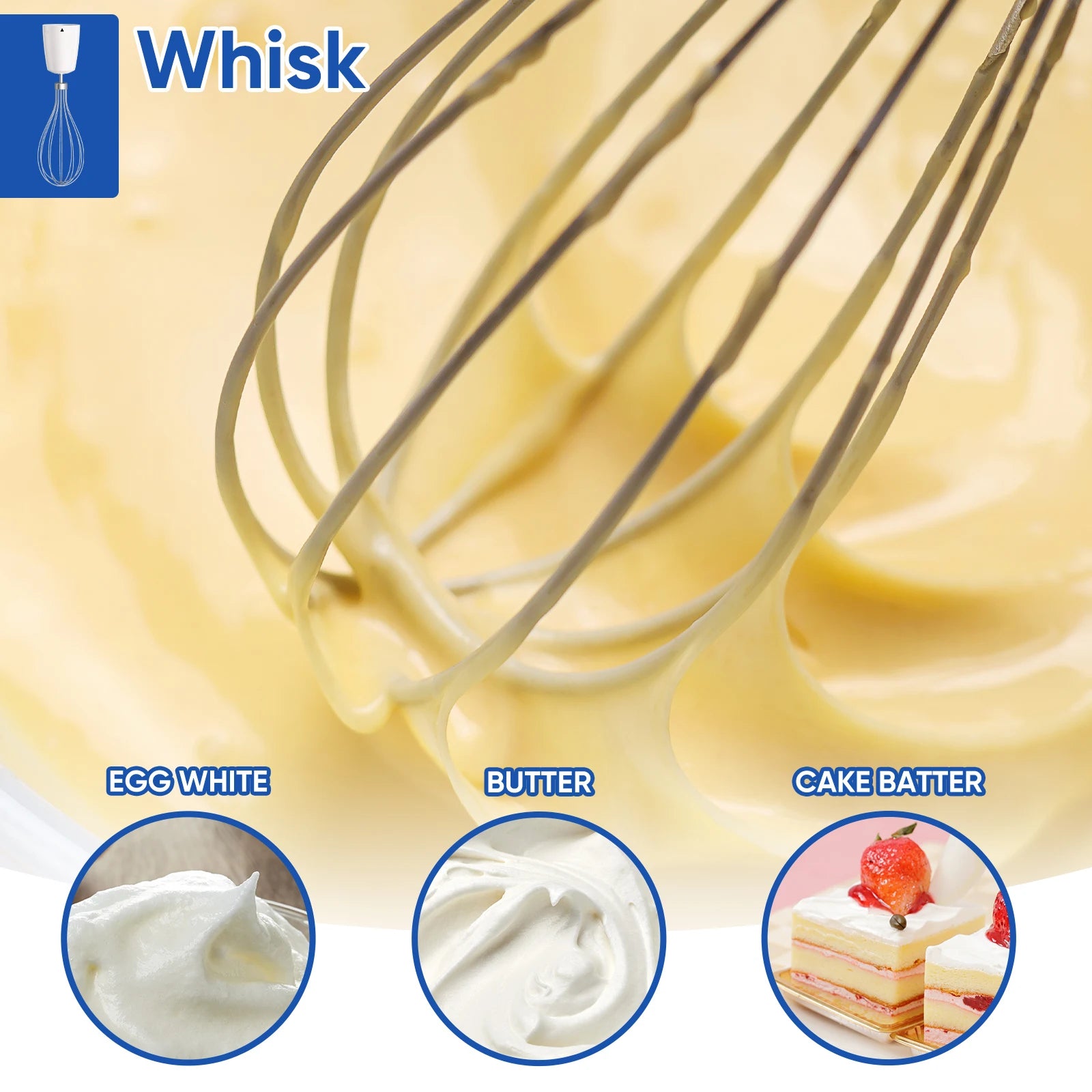 BioloMix 1000W 4-in-1 Immersion Hand Blender
