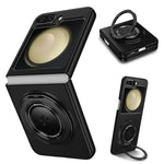 Samsung Galaxy Z Flip 6 Magnetic Case with 360° Rotating Stand