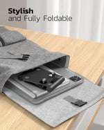 Universal Foldable Phone Stand with Dual Folding Design