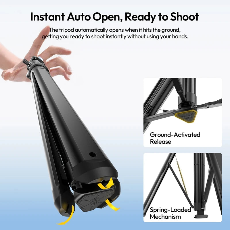 Ulanzi MT93 1.6M Auto-Open Metal Tripod with UKA Ball Head