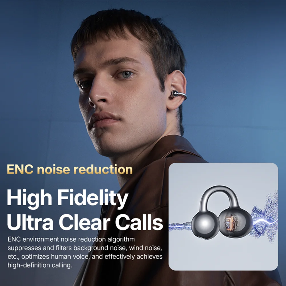 Sanag S8S AI Wireless Ear Clip Earbuds