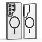 Premium Acrylic Transparent Magnetic Case for Samsung Galaxy S25 Series