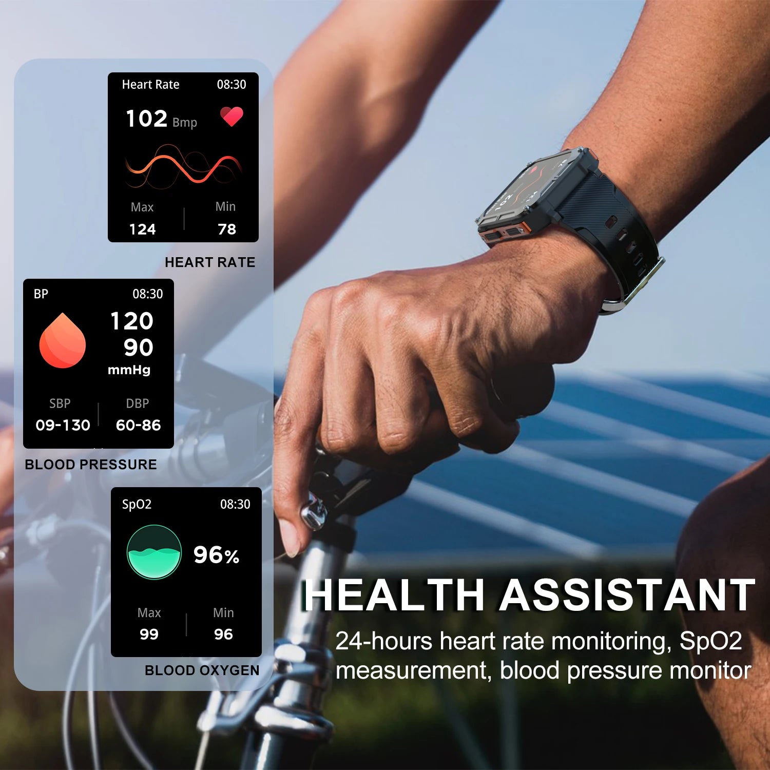 MISIRUN C20 Pro IP68 Smartwatch