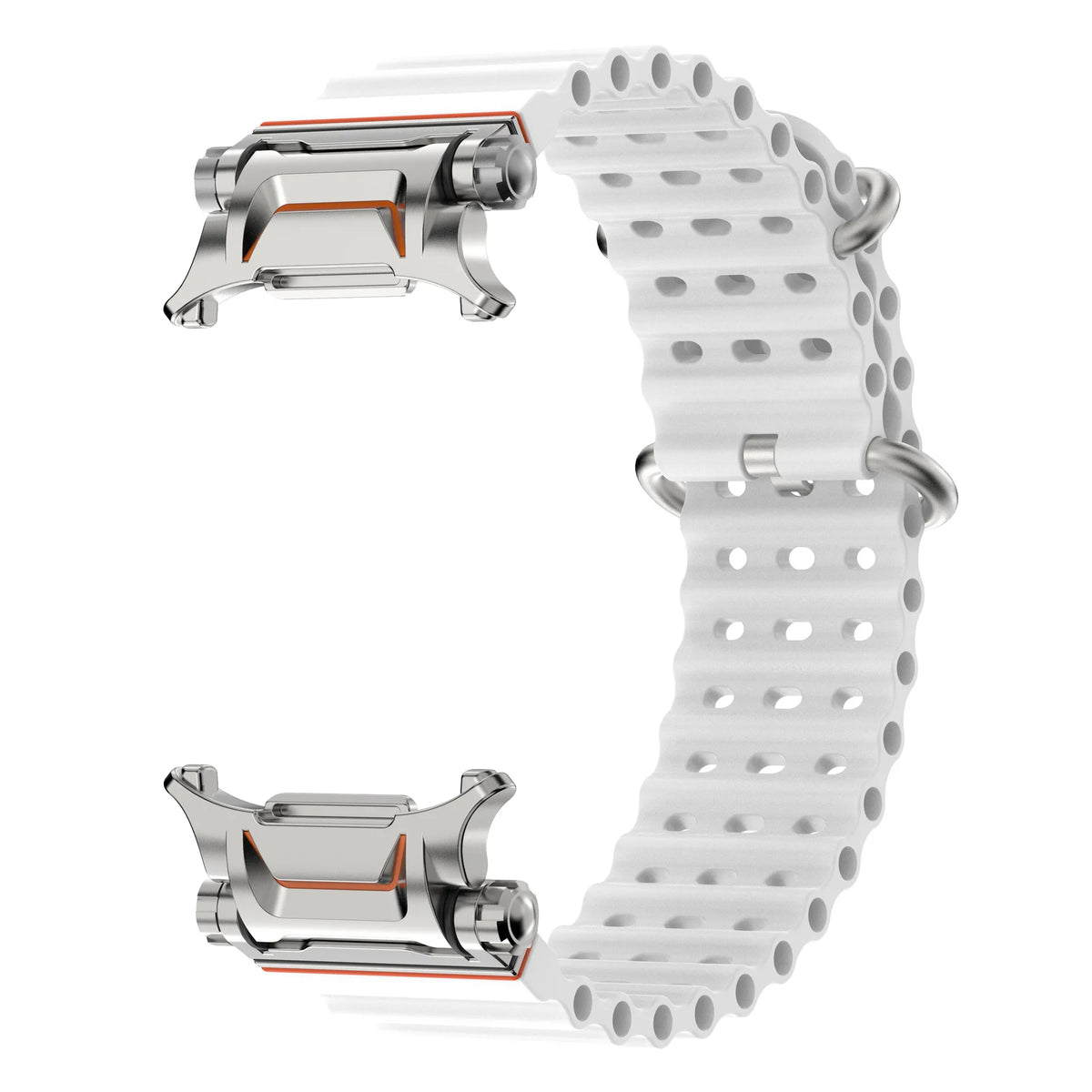 Perforated Silicone Watch Band for Samsung Galaxy Watch Ultra 2