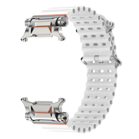 Perforated Silicone Watch Band for Samsung Galaxy Watch Ultra 2