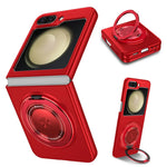 Samsung Galaxy Z Flip 6 Magnetic Case with 360° Rotating Stand