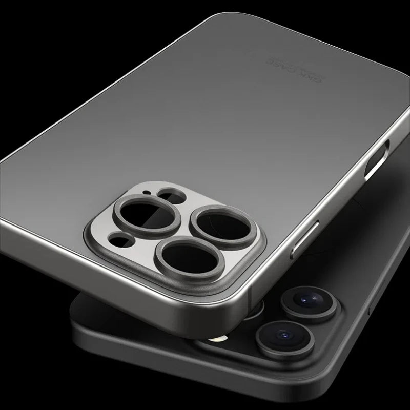 Premium Frosted Matte Lens Protective Case for iPhone 16 Series