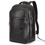 Cow Leather Multi-Function Laptop Backpack for Men