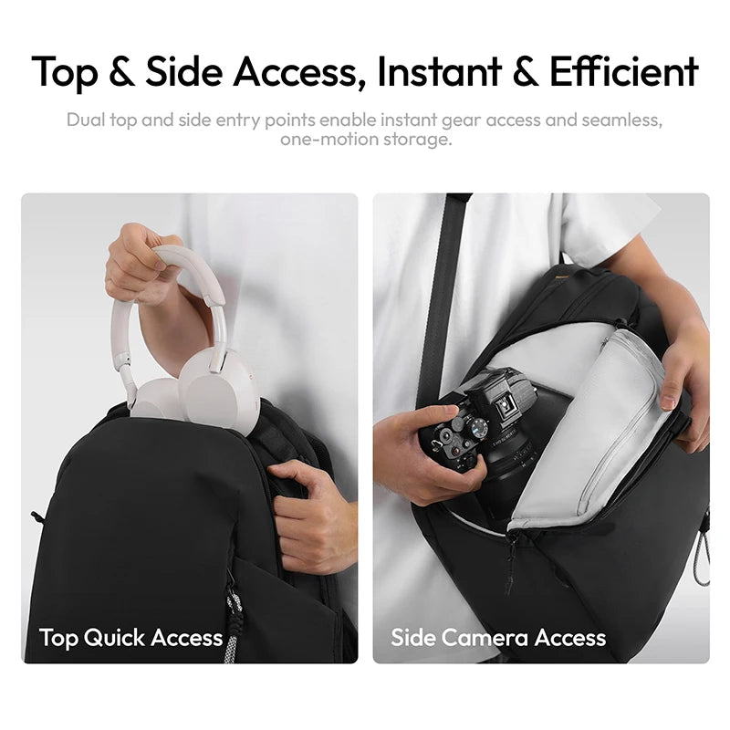 Ulanzi YY038 V2 22L Multi-Pocket Camera Travel Backpack