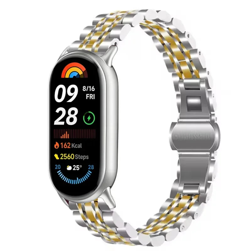 Elegant Metal Strap for Xiaomi Smart Band 10