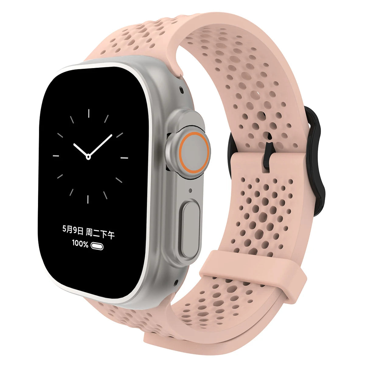 Durable Silicone Strap for Apple Watch