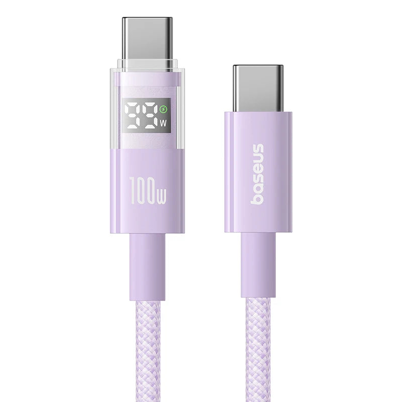 Baseus 100W USB-C Cable with LED Display