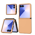 Cute Candy Color PC Shockproof Case for Samsung Galaxy Z Flip 7