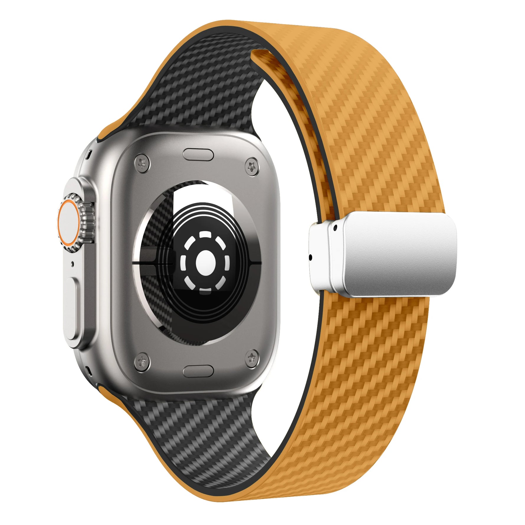 Carbon Fiber Pattern Magnetic Straps for Apple Watch