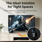 CABLETIME Left-Angle HDMI 2.1 Converter Adapter