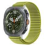 Breathable Ribbed Nylon Watch Strap for Samsung Galaxy Watch Ultra 2