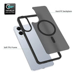 Matte Translucent Magnetic Case for Samsung Galaxy S25 Edge