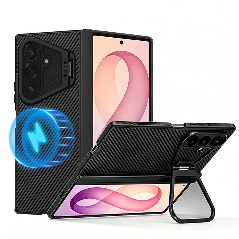 Premium Magnetic Protective Case with Stand for Samsung Galaxy Z Fold 8 Ultra