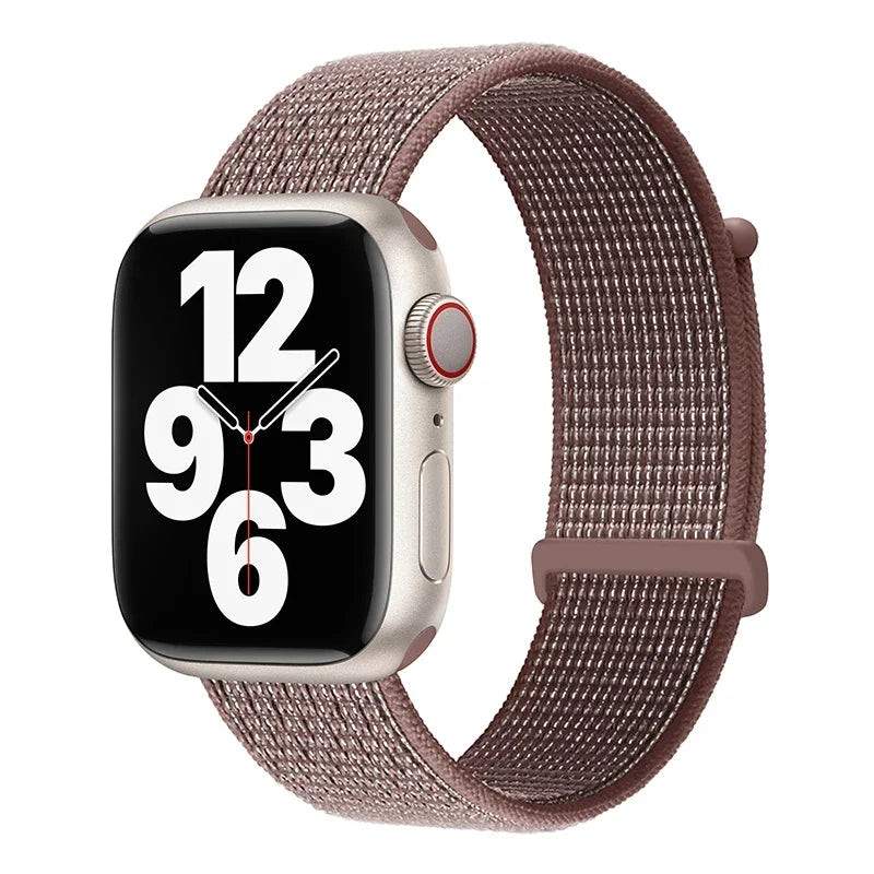Breathable Nylon Elastic Strap for Apple Watch